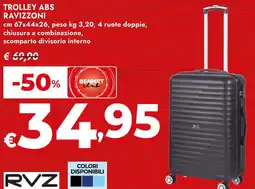 Bennet Trolley abs RAVIZZONI offerta