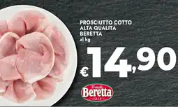 Bennet Prosciutto cotto alta qualità beretta al kg offerta