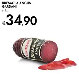 Bennet Bresaola angus GARDANI al kg offerta