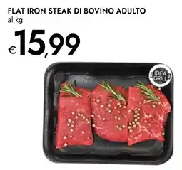 Bennet Flat iron steak di bovino adulto al kg offerta
