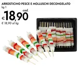 Bennet Arrosticino pesce e molluschi decongelato offerta