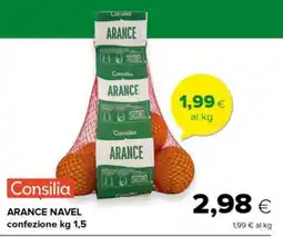 Tigre Consilia arance navel offerta