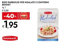 Bennet Riso parboiled per insalate e contorni BENNET offerta