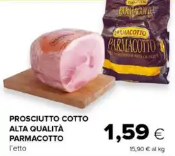 Tigre Prosciutto cotto alta qualità PARMACOTTO offerta