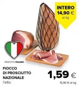 Tigre Fiocco di prosciutto nazionale offerta