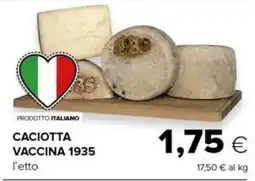 Tigre Caciotta vaccina 1935 offerta