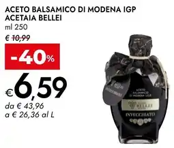 Bennet Aceto balsamico di modena igp acetaia bellei offerta