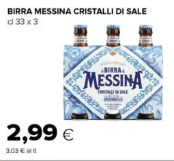 Tigre Birra messina cristalli di sale offerta
