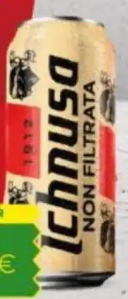 Tigre Birra ichnusa non filtrata offerta
