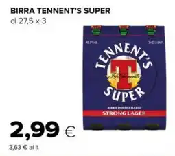 Tigre Birra tennent's super offerta