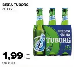 Tigre Birra TUBORG offerta