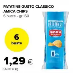 Tigre Patatine gusto classico AMICA CHIPS offerta