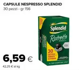 Tigre Capsule nespresso SPLENDID offerta