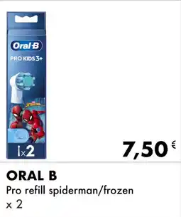 Iper Tosano ORAL B Pro refill spiderman/frozen offerta