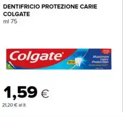 Tigre Dentifricio protezione carie COLGATE offerta