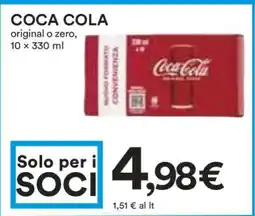Coop Coca Cola offerta