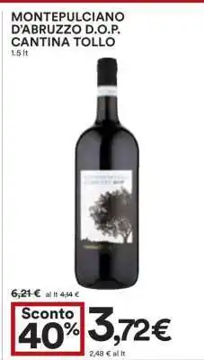 Coop Montepulciano D’Abruzzo D.O.P. Cantina Tollo offerta