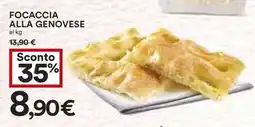 Coop FOCACCIA ALLA GENOVESE offerta