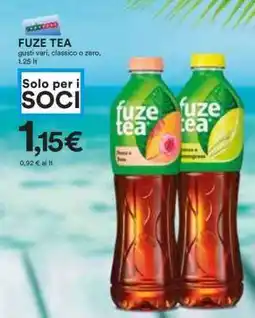 Coop Fuze Tea offerta