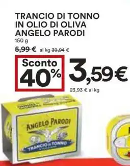 Coop Trancio di Tonno in Olio di Oliva Angelo Parodi offerta