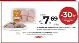 Coop BOCCONCINI DISOSSATI DI FUSI DI POLLO COOP offerta
