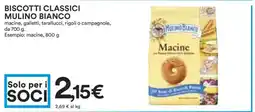 Coop Biscotti Classici Mulino Bianco offerta