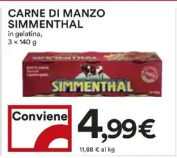 Coop Carne di Manzo Simmenthal offerta