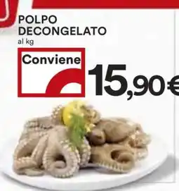 Coop Polpo Decongelato offerta