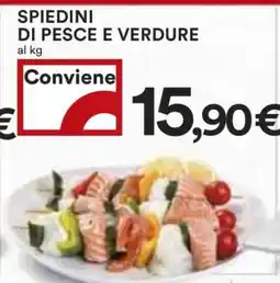 Coop SPIEDINI DI PESCE E VERDURE offerta