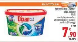 Conad Dixan 4in1 Discs Classico offerta