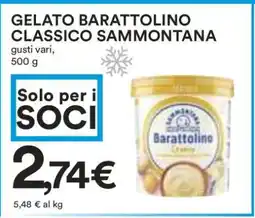 Coop Gelato Barattolino Classico Sammontana offerta