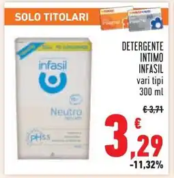 Conad Detergente Intimo Infasil offerta