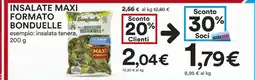 Coop INSALATE MAXI FORMATO BONDUELLE offerta