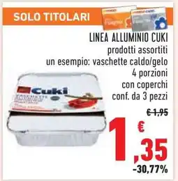Conad LINEA ALLUMINIO CUKI offerta