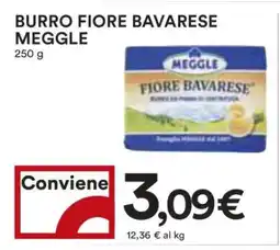 Coop BURRO FIORE BAVARESE MEGGLE offerta
