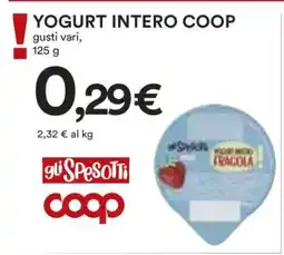 Coop Yogurt Intero Coop offerta