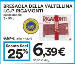 Coop Bresaola della Valtellina I.G.P. Rigamonti offerta