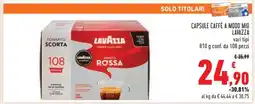 Conad CAPSULE CAFFÈ A MODO MIO LAVAZZA offerta