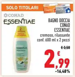 Conad BAGNO DOCCIA CONAD ESSENTIAE offerta
