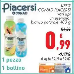 Conad Kefir Conad Piacersi offerta