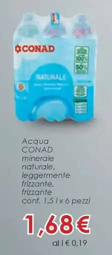 Conad Acqua Conad offerta