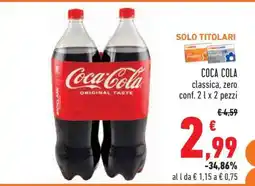 Conad Coca Cola offerta