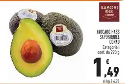 Conad Avocado Hass SAPORI&IDEE CONAD offerta