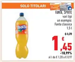 Conad FANTA/SPRITE offerta