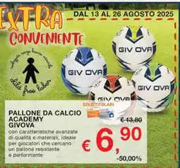 Conad PALLONE DA CALCIO ACADEMY GIVOVA offerta