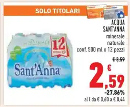 Conad ACQUA SANT'ANNA offerta