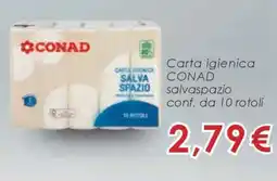 Conad Carta igienica CONAD offerta