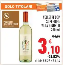 Conad VELLETRI DOP SUPERIORE VILLA GINNETTI offerta