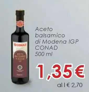 Conad ACETO BALSAMICO DI MODENA IGP CONAD offerta