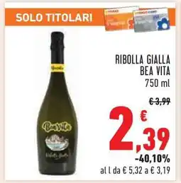 Conad Ribolla Gialla Bea Vita offerta